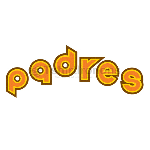 San Diego Padres T-shirts Iron On Transfers N1840